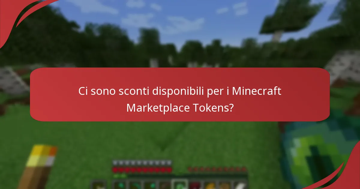 Come posso acquistare ulteriori Minecraft Marketplace Tokens?