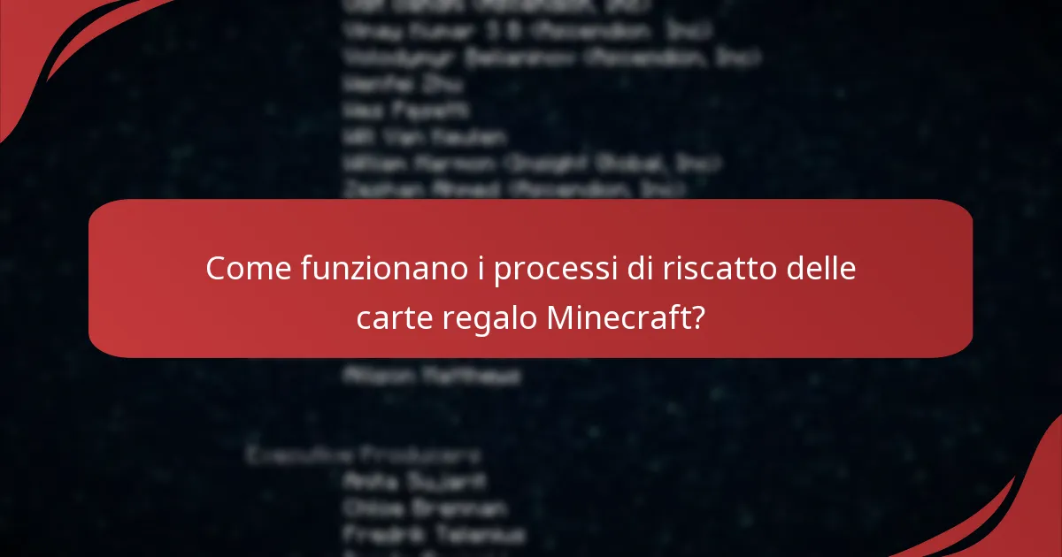 Come impostare un account aziendale per le carte regalo Minecraft?