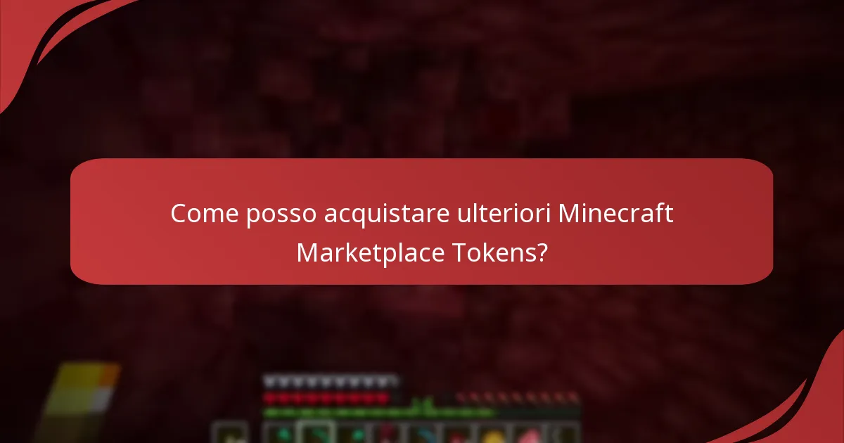 Quali sono le opzioni per l’acquisto in blocco di Minecraft Marketplace Tokens?