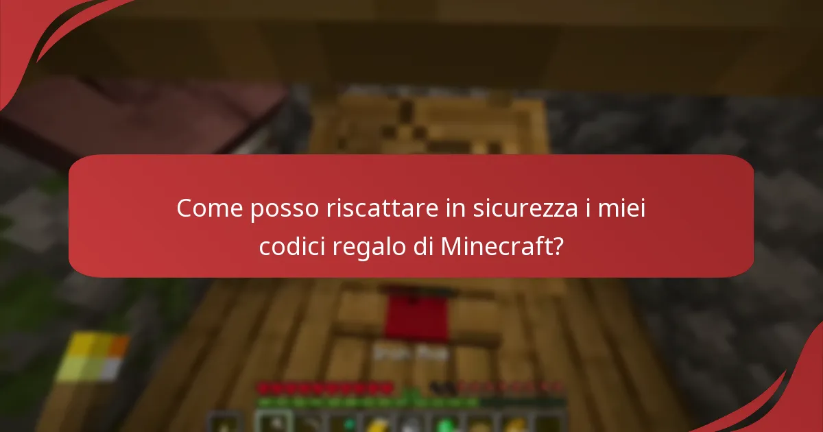 Quali truffe comuni dovrei evitare quando utilizzo i codici regalo di Minecraft?