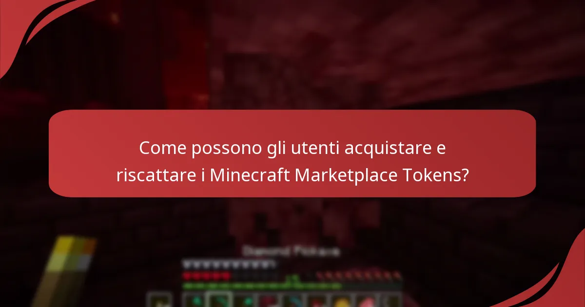 Come supportano i creatori i Minecraft Marketplace Tokens?