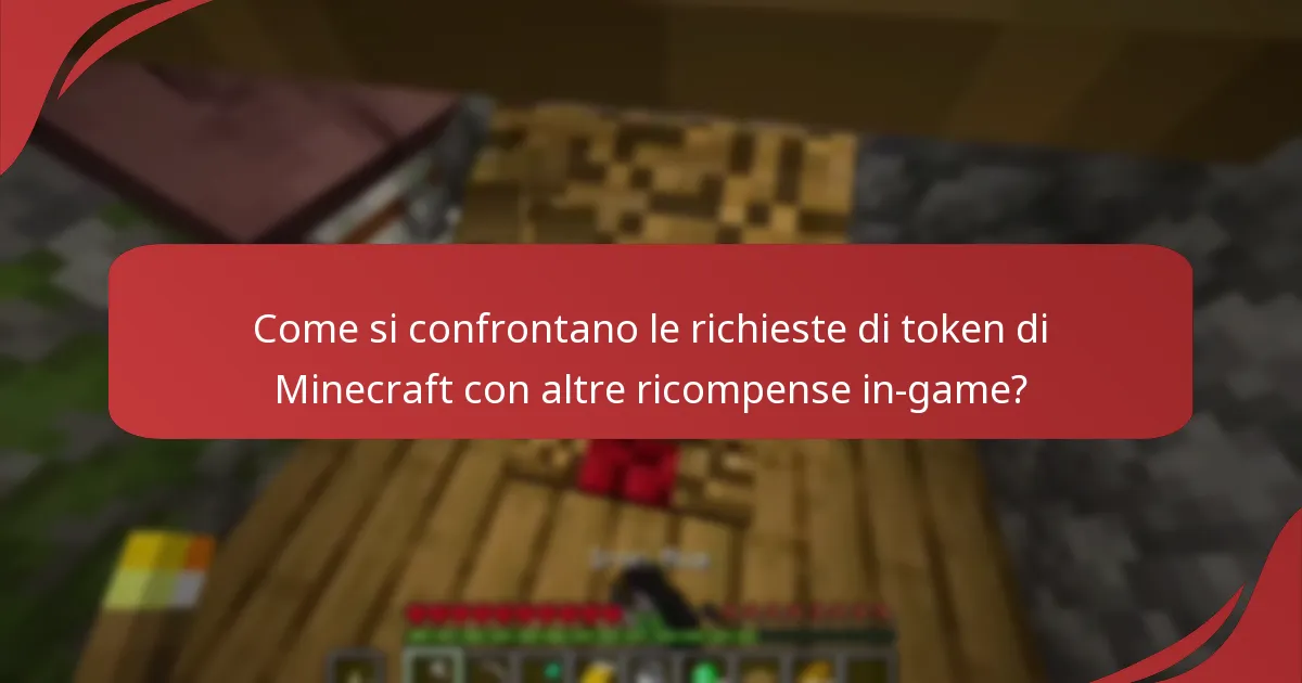 Quali oggetti esclusivi possono essere riscattati con i token di Minecraft?