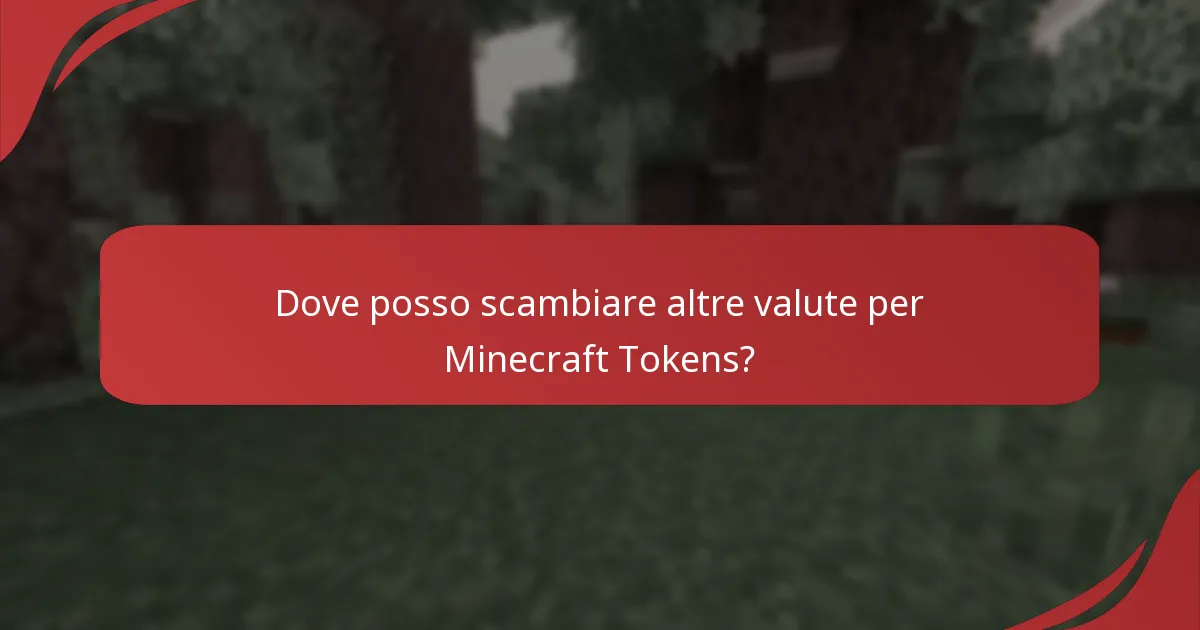 Qual è il valore dei Minecraft Marketplace Tokens?