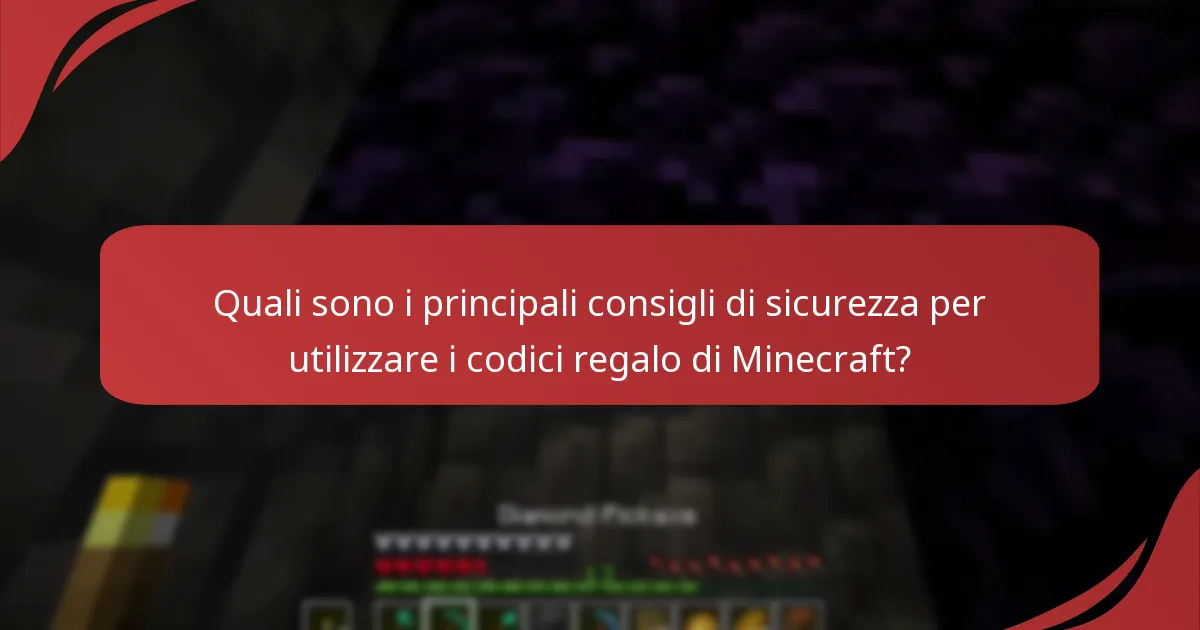 Quali sono le implicazioni della condivisione dei codici regalo di Minecraft?